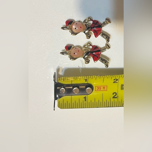 Vintage 1950’s Scottish Kilt Kinsmen Scatter Pins “Jelly Belly” Set Of Two - Picture 6 of 7